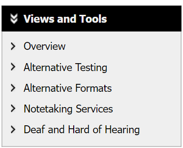 Left-hand module Instructor Overview